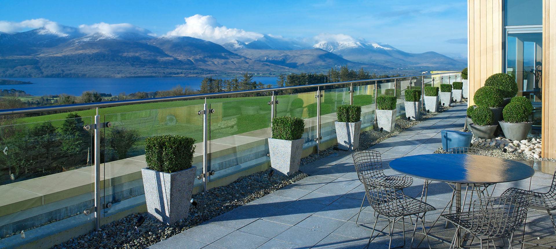 Aghadoe Heights Hotel and Spa Balcony