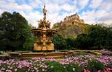 Water Fountain Edinburgh Scotland Tours