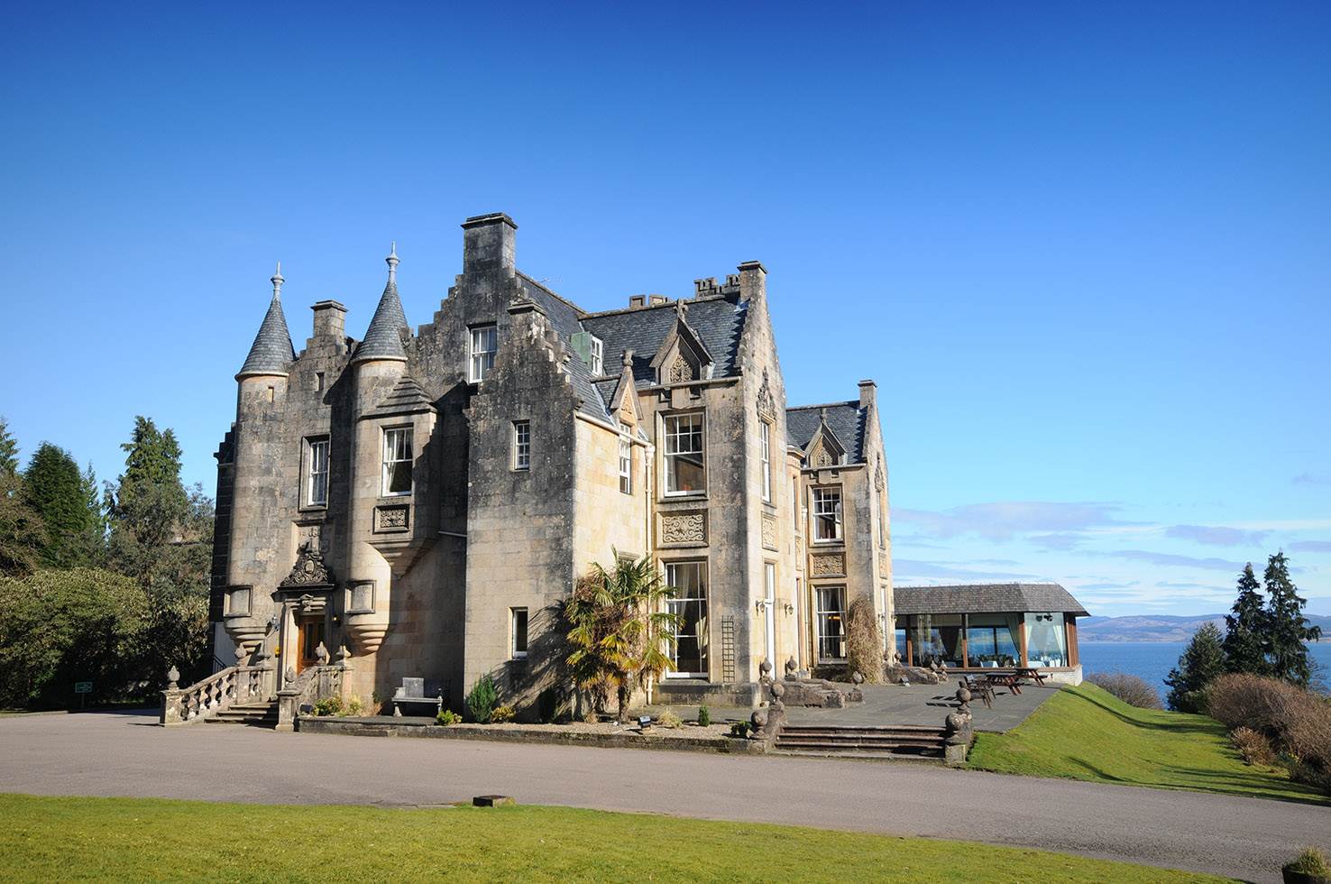 Stonefield Castle in Argyll